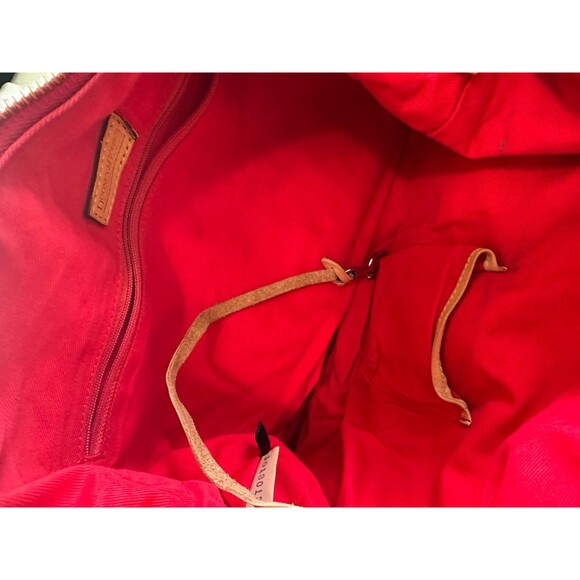 Dooney & Bourke J0130121 Wayfarer Yellow Leather Accent Zip Tote Shoulder Bag - Picture 10 of 10